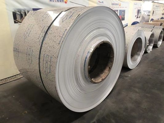 Lembar aluminium berlapis warna untuk bahan kumparan aluminium roller-coating high-end