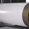 Paduan 3105 Warna Putih 22 Gauge 0,65mm Tepi 300mm Luas PE Pre-dicat Koil Aluminium Digunakan Untuk Aluminium Gutter pembuatan