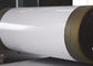 Alloy 3003 White Colord Aluminium Coil Strip Aluminium Pra-dilapisi 300mm Lebar 1,00mm Tebal Digunakan Untuk Downspout