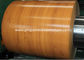 1100 H18 Wood Grain Coated Aluminium Extrusion Impact Resistance