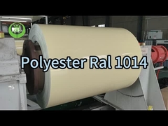 Koil aluminium poliester Ral 1014