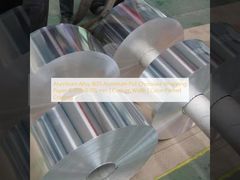 Kertas Pembungkus Coklat Aluminium Alloy 8011 Aluminium Foil (0,008–0,015 mm | Lebar Khusus | Lapisan Cetak Berwarna)
