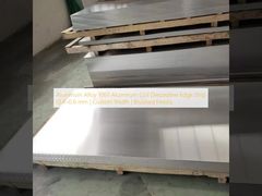 Strip Tepi Dekoratif Kumparan Aluminium 1060 Paduan Aluminium (0,4–0,6 mm | Lebar Khusus | Selesai Disikat)