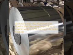 Strip Dekoratif Dinding Eksterior Aluminium Alloy 1100 Aluminium Coil (0,8 mm | Lebar Khusus | Lapisan Tahan Korosi PVDF)