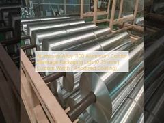 Aluminium Alloy 1100 Aluminium Coil untuk Tutup Kemasan Minuman (0,25 mm | Lebar Khusus | Lapisan Anodized)