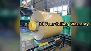 Lembaran Plafon Aluminium Tahan Lama Garansi 30 Tahun