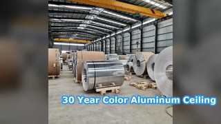 3003 Lembaran Plafon Aluminium Warna Tahan Lama