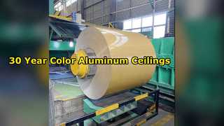 Plafon Aluminium Lembaran 3003 Warna 30 Tahun