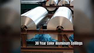Panel Plafon Aluminium Warna 30 Tahun