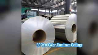 Plafon Aluminium Lembaran Tahan Lama Warna 30 Tahun
