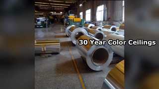 Panel Plafon Aluminium Warna 30 Tahun