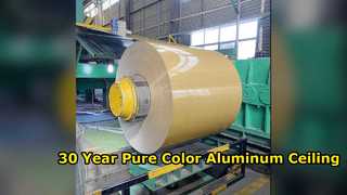 Plafon Aluminium Lembaran 3003 Warna Murni 30 Tahun