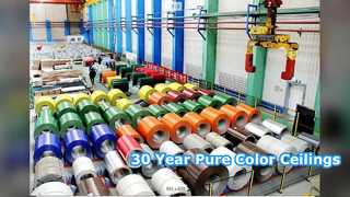 Panel Plafon Aluminium Tahan Lama Garansi 30 Tahun