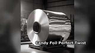 Premium Candy Foil: Perfect Twist Wrap