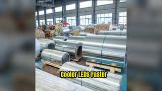 Solusi Pendingin LED Kumparan Aluminium 1060