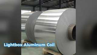 Kumparan Aluminium Tahan Lama untuk Lightbox