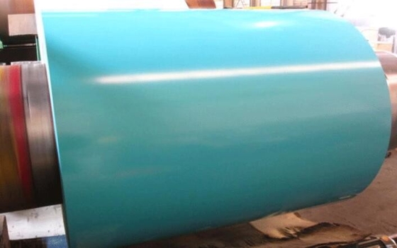 PE Color Coating Prepainted Aluminium Coil 0.50mm Tebal Untuk Lembar Atap