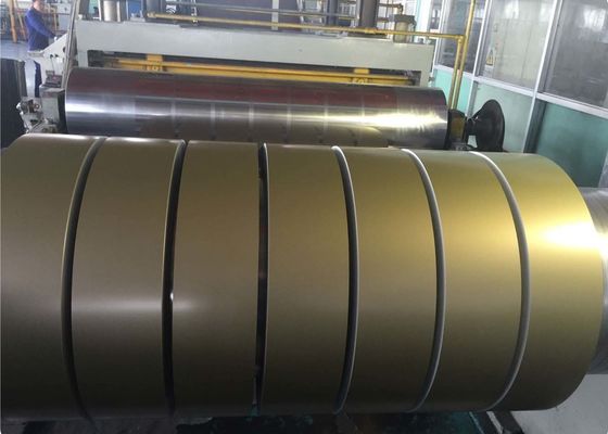 Alloy 3003 Aluminium Strip Silver Color Coated Aluminium Coil 1.00mm Ketebalan 30mm Lebar Digunakan untuk Channel Letter Making