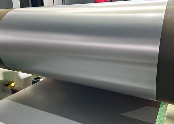 High Gloss putih Pre Paint Aluminium Coil 3000 seri Aluminium coil yang digunakan dalam Aluminium Gutter
