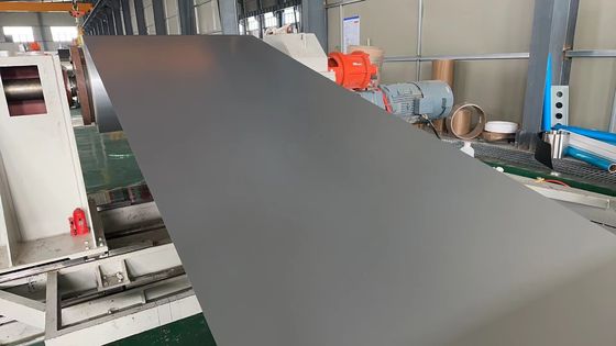 Aluminium Alloy 3105 Resistance Scratch 0.8mm Ketebalan PE Paint Pre-painted Aluminium Coil yang digunakan untuk pembuatan downspout aluminium