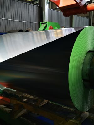 0.15-1.5 mm Ketebalan Prepainted Aluminium Coils PE / PVDF / SMP Coating untuk Atap dan Langit-langit,