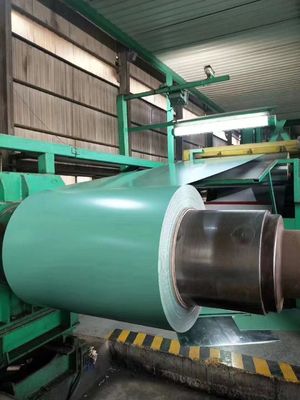 PE / PVDF / SMP Color Coated Aluminium Coil Untuk Roller Shutter Door Ketebalan 0,95mm
