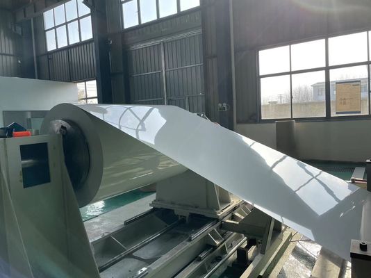 Roof Roof Roller Shutter Door Rainwater Drainage Pipe Color Coated Aluminium Sheet