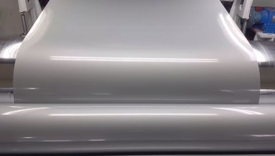 18 Gauge X 36 Inch AA3003 / 3105 PVDF Cat Kumparan Aluminium Pra-Dicat Untuk Pembuatan Panel Fasad Bangunan Komersial