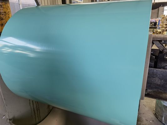1000 seri-5000 seri Prepainted Coil Aluminium dengan film pelindung