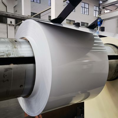 Anti Scrape dan Anti Static Warna dilapisi Aluminium Sheet / Coil