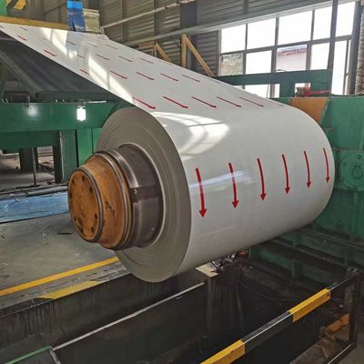 3105 H24 Koil aluminium pelindung yang dilapisi dengan varnish Prepainted untuk saluran air atap logam