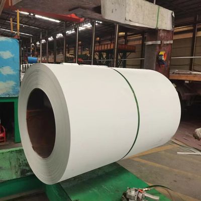 Resistant Scratch Dicat aluminium kumparan untuk produksi Roller shutter pintu