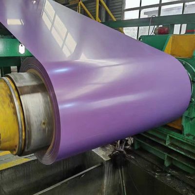 Skema Warna Makaron yang Disesuaikan Koil / Lembar / Plat Aluminium yang Dicat Sebelumnya