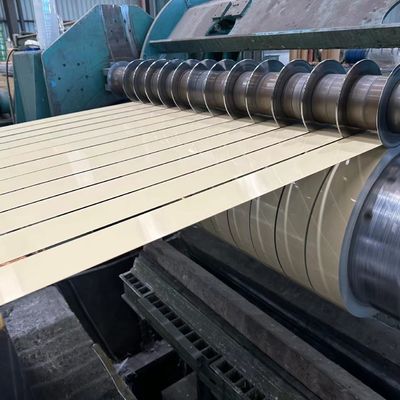 Strip Cut Color Coated Aluminium Coil Prepainted Aluminium Strip