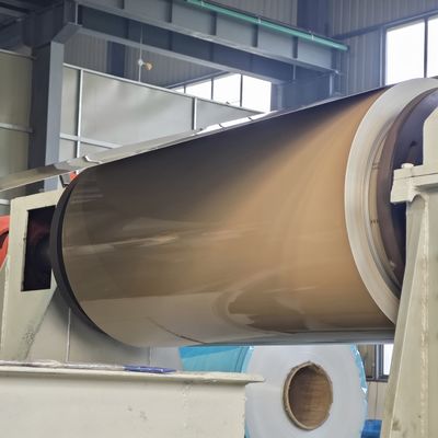 Alloy 5052 2,0 mm Color Coated/Prepainted Aluminium Coil untuk Housing Van dan ruang internal