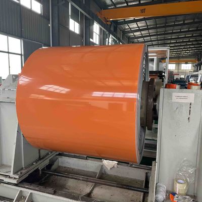 Aluminium Coil Lacquered PE PVDF HDPE Untuk Manufaktur Sistem Guttering Air Hujan