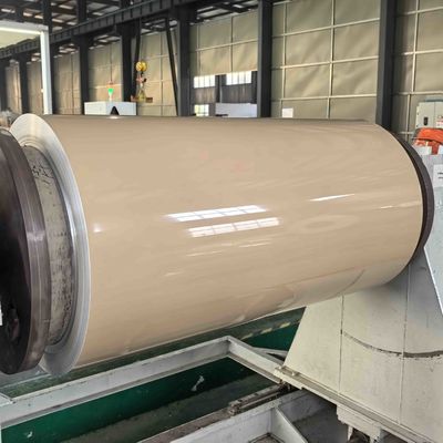 Kerucut Aluminium Lapisan Roller Oranye yang Ringan dan Bertahan PE Untuk Saluran Ventilasi