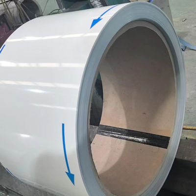 Koil Aluminium Warna RAL yang dapat disesuaikan untuk produksi selokan Lebar 300-2650mm