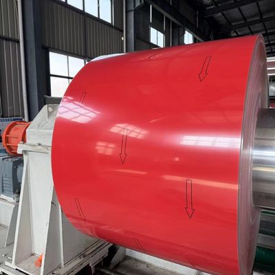 Alloy 1060 1.0mm Color Coated Aluminium Coil untuk papan iklan