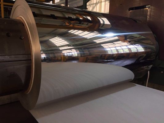 Alloy 1085 0.50mm Ketebalan Emas Cermin Aluminium Dengan Reflektifitas Lebih dari 96% Untuk Pembuat Panel Energi Surya