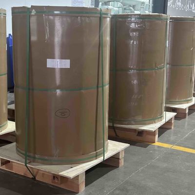 Lembar cermin aluminium anodisasi warna perak disesuaikan digunakan untuk pencahayaan