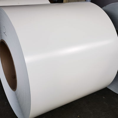ASTM standar PE PVDF Coating Prepainted aluminium coil yang digunakan untuk wall cladding