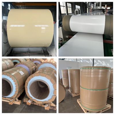 AA1050 1060 3003 Koil Aluminium pra-dicat digunakan untuk rumah tetesan Edge dan sudut trim koil