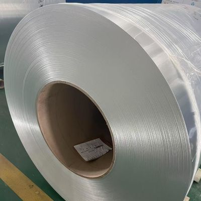 Koil aluminium lacquered warna transparan AA3003 H24 0.3mm Ketebalan digunakan untuk kerak kondensator