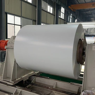 AA3003 H24 Aluminium Lapisan Warna 0.68mm Ketebalan Untuk produksi Gutters