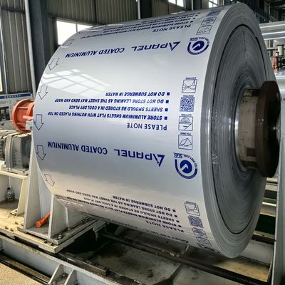 Alloy 5052 1.2mm Prepainted Aluminium Coil untuk Struktur Tempat Duduk Stadion