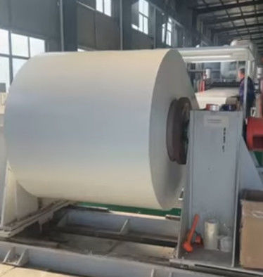 PE Cat Putih Ral 9010 Warna dilapisi aluminium lembaran dalam kumparan 3003 H14 Untuk produksi saluran air atau downspout pembuatan