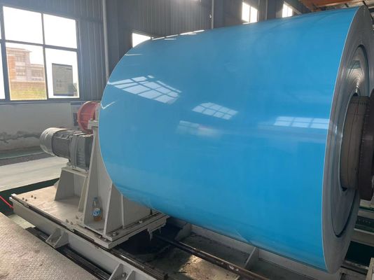 0.70*1250mm 3003 Alloy Prepainted Aluminium Coil Custom Thickness Color Coated Aluminium Sheet For Wall Facade Panel