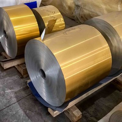 Poliester lacquer AA8011 O ketebalan 0,08-0,11mm digunakan untuk isolasi atap bangunan