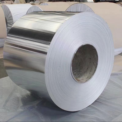1060 Aluminium Coil 0.1mm/1200mm Ultra-nipis aluminium foil untuk elektrolitik kondensator Shell Stamping